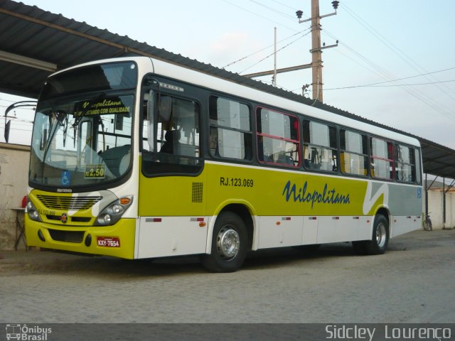 Viação Nilopolitana RJ 123.069 na cidade de Queimados, Rio de Janeiro, Brasil, por Sidcley Lourenço. Número da foto: #658063.