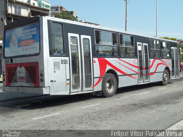 ETCD - Empresa de Transporte Coletivo de Diadema 055 na cidade de Diadema, São Paulo, Brasil, por Felipe Vitor Paixão Vieira. Número da foto: #658735.