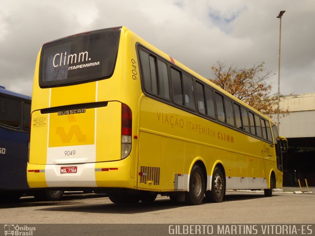 Viação Itapemirim 9049 na cidade de Vitória, Espírito Santo, Brasil, por Gilberto Martins. ID da foto: 659830.