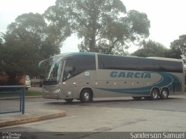 Viação Garcia 7522 na cidade de Curitiba, Paraná, Brasil, por Sanderson Samuel. Número da foto: #659803.