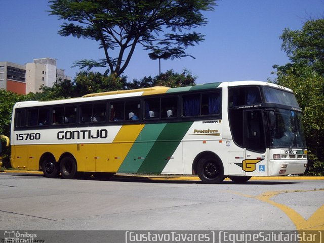 Empresa Gontijo de Transportes 15760 na cidade de São Paulo, São Paulo, Brasil, por Gustavo Tavares. Número da foto: #659197.