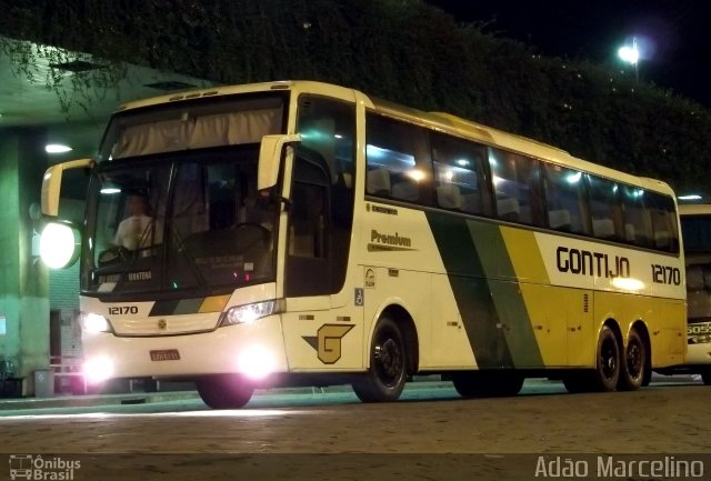 Empresa Gontijo de Transportes 12170 na cidade de Belo Horizonte, Minas Gerais, Brasil, por Adão Raimundo Marcelino. Número da foto: #660219.
