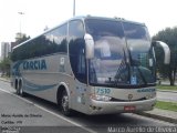 Viação Garcia 7510 na cidade de Curitiba, Paraná, Brasil, por Marco Aurélio de Oliveira. Número da foto: #659116.