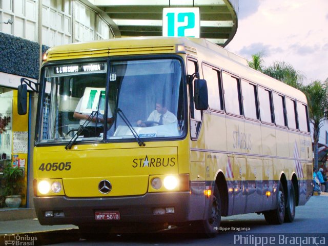 Viação Itapemirim 40505 na cidade de Aparecida, São Paulo, Brasil, por Philippe Almeida. Número da foto: #695920.