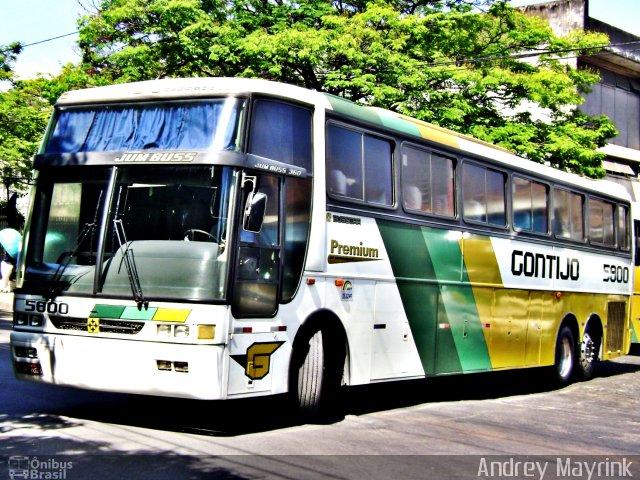 Empresa Gontijo de Transportes 5800 na cidade de Belo Horizonte, Minas Gerais, Brasil, por Andrey Gustavo. ID da foto: 694816.