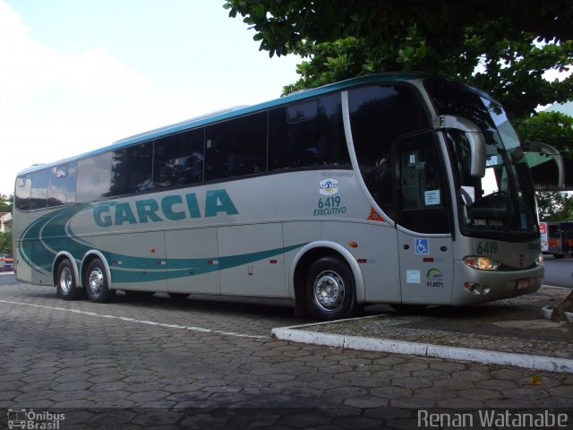 Viação Garcia 6419 na cidade de Bauru, São Paulo, Brasil, por Renan Watanabe. Número da foto: #695005.
