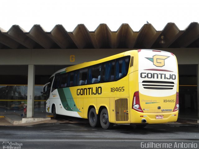 Empresa Gontijo de Transportes 18465 na cidade de Araxá, Minas Gerais, Brasil, por Guilherme Antonio. Número da foto: #712777.