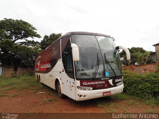 Expresso Gardenia 2945 na cidade de Araxá, Minas Gerais, Brasil, por Guilherme Antonio. Número da foto: #712780.