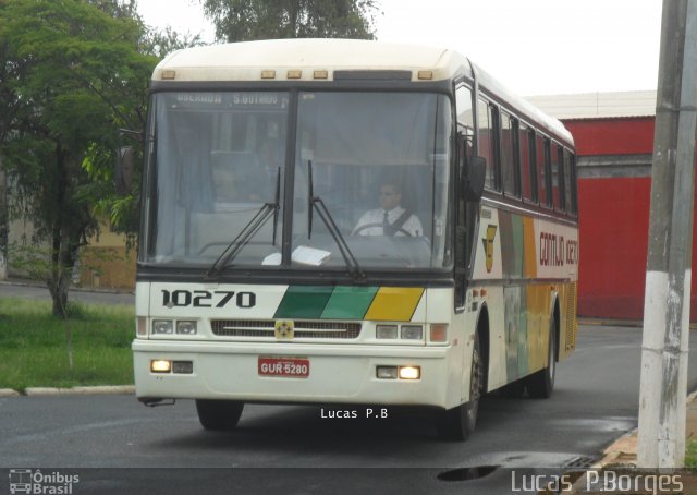 Empresa Gontijo de Transportes 10270 na cidade de Araxá, Minas Gerais, Brasil, por Lucas Borges . ID da foto: 712330.