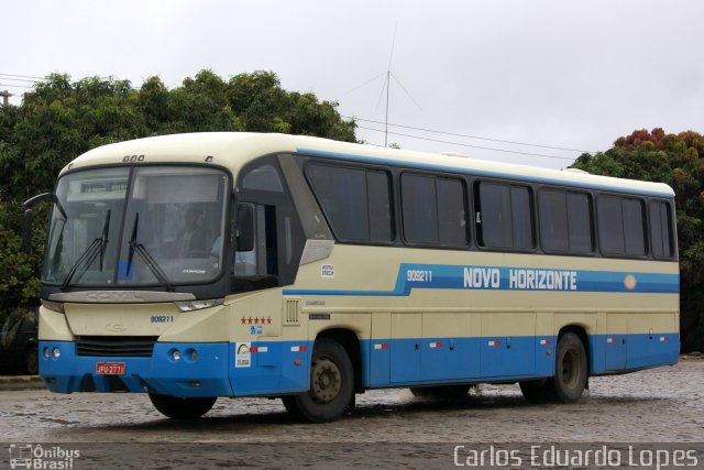 Viação Novo Horizonte 909211 na cidade de Vitória da Conquista, Bahia, Brasil, por Carlos Eduardo Lopes. Número da foto: #711513.