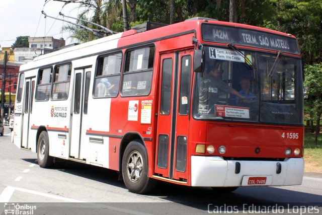 Himalaia Transportes > Ambiental Transportes Urbanos 4 1595 na cidade de São Paulo, São Paulo, Brasil, por Carlos Eduardo Lopes. Número da foto: #711491.
