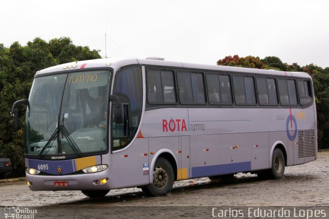 Rota Transportes Rodoviários 6095 na cidade de Vitória da Conquista, Bahia, Brasil, por Carlos Eduardo Lopes. Número da foto: #711518.