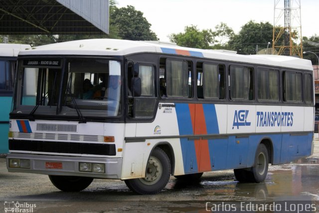 AGL Transportes 1035 na cidade de Januária, Minas Gerais, Brasil, por Carlos Eduardo Lopes. ID da foto: 711524.