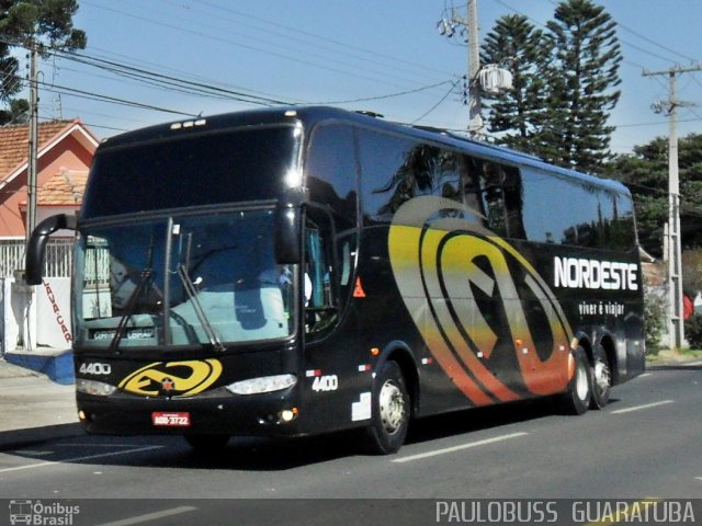 Expresso Nordeste 4400 na cidade de Ponta Grossa, Paraná, Brasil, por Paulobuss  Guaratuba. Número da foto: #713735.