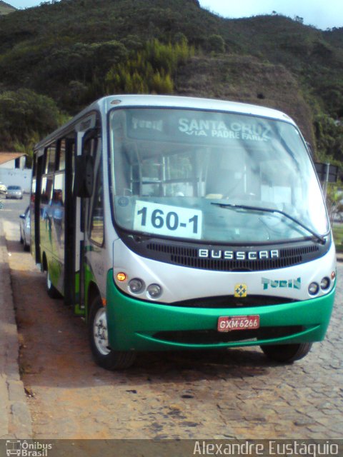 Turin Transportes 3120 na cidade de Ouro Preto, Minas Gerais, Brasil, por Alexandre Eustáquio. Número da foto: #713496.