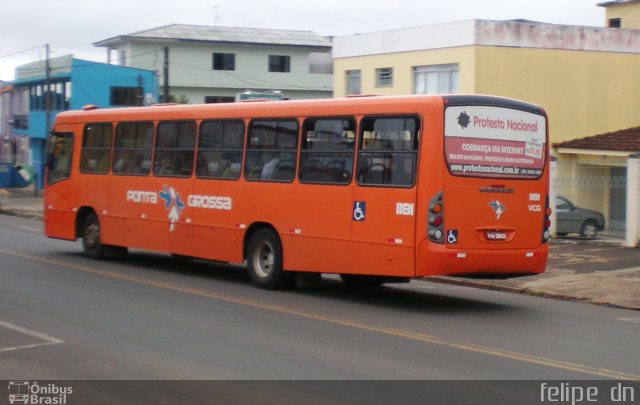 VCG - Viação Campos Gerais 1181 na cidade de Ponta Grossa, Paraná, Brasil, por Felipe  Dn. ID da foto: 713405.