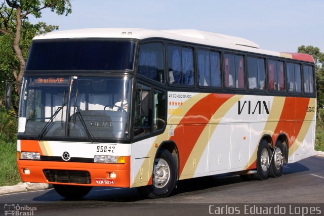 VIAN - Viação Anapolina 95842 na cidade de Brasília, Distrito Federal, Brasil, por Carlos Eduardo Lopes. Número da foto: #713633.