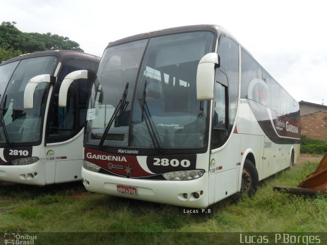 Expresso Gardenia 2800 na cidade de Araxá, Minas Gerais, Brasil, por Lucas Borges . Número da foto: #713583.