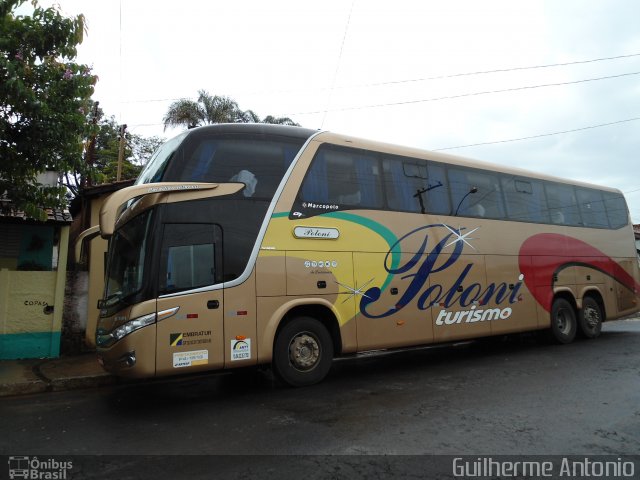 Poloni Turismo 3300 na cidade de Araxá, Minas Gerais, Brasil, por Guilherme Antonio. ID da foto: 713692.