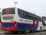 Viação São Cristóvão 2240 na cidade de Trindade, Goiás, Brasil, por Douglas Andrez. Número da foto: #713816.