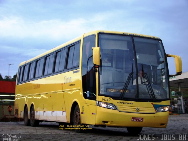 Viação Itapemirim 9049 na cidade de João Monlevade, Minas Gerais, Brasil, por Jones Bh. ID da foto: 715902.