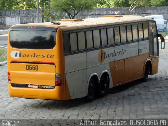 Viação Nordeste 0660 na cidade de João Pessoa, Paraíba, Brasil, por Arthur  Gonçalves. Número da foto: #718430.