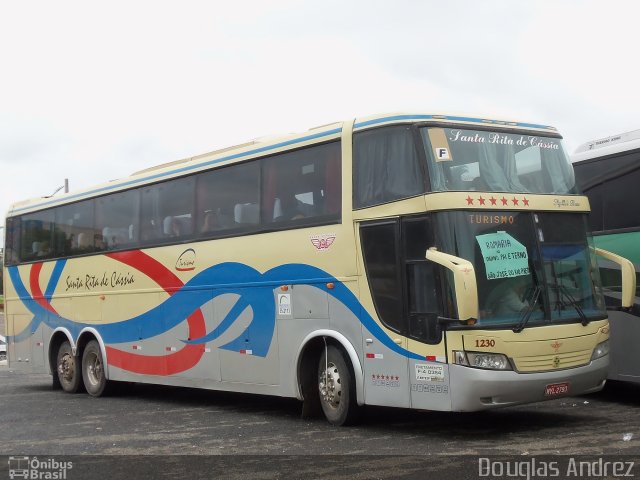 Viação Santa Rita de Cássia 1230 na cidade de Trindade, Goiás, Brasil, por Douglas Andrez. Número da foto: #717825.