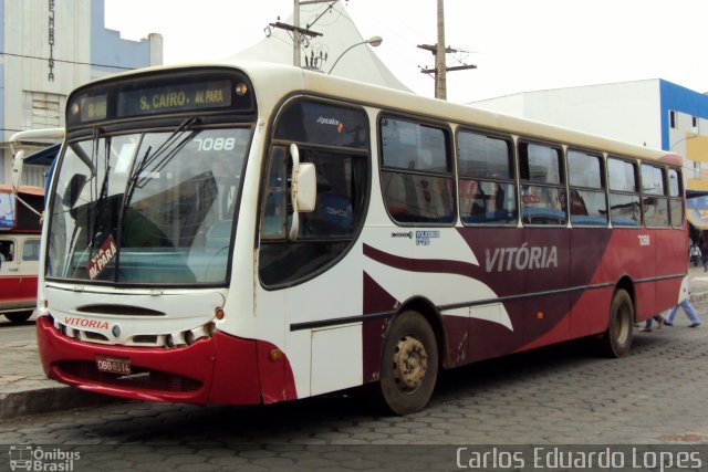 Viação Vitória 7088 na cidade de Vitória da Conquista, Bahia, Brasil, por Carlos Eduardo Lopes. Número da foto: #717679.