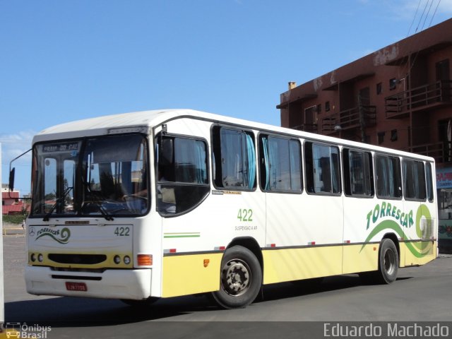 Torrescar Transportes e Turismo 422 na cidade de Torres, Rio Grande do Sul, Brasil, por Eduardo Machado. ID da foto: 717633.