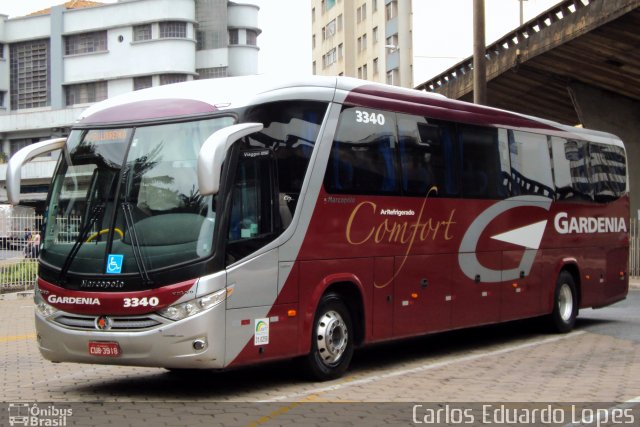Expresso Gardenia 3340 na cidade de Belo Horizonte, Minas Gerais, Brasil, por Carlos Eduardo Lopes. Número da foto: #719602.