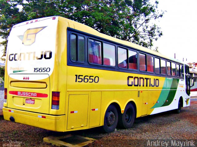 Empresa Gontijo de Transportes 15650 na cidade de Lavras, Minas Gerais, Brasil, por Andrey Gustavo. ID da foto: 720946.