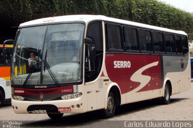 Viação Serro 1660 na cidade de Belo Horizonte, Minas Gerais, Brasil, por Carlos Eduardo Lopes. ID da foto: 719625.