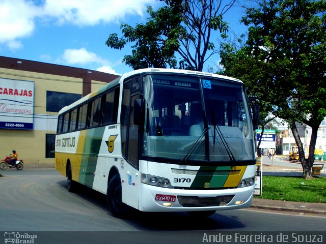 Empresa Gontijo de Transportes 3170 na cidade de Montes Claros, Minas Gerais, Brasil, por Andre Ferreira de Souza. ID da foto: 721482.