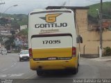 Empresa Gontijo de Transportes 17035 na cidade de Coronel Fabriciano, Minas Gerais, Brasil, por Joase Batista da Silva. Número da foto: #:id.