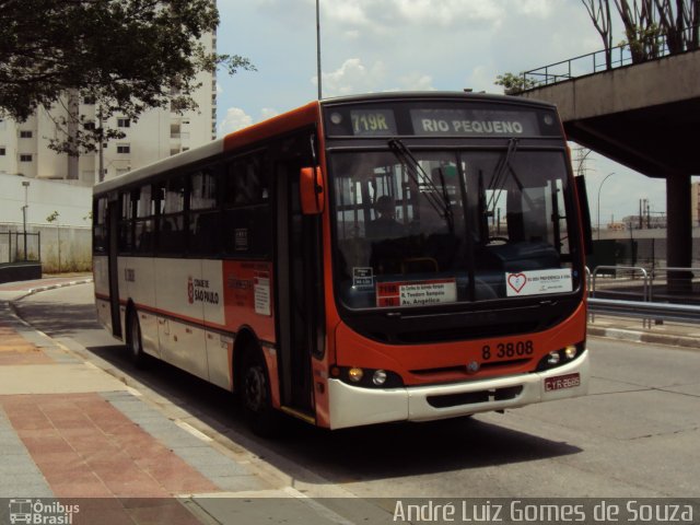 Santa Madalena > Oak Tree Transportes Urbanos 8 3808 na cidade de São Paulo, São Paulo, Brasil, por André Luiz Gomes de Souza. Número da foto: #724648.