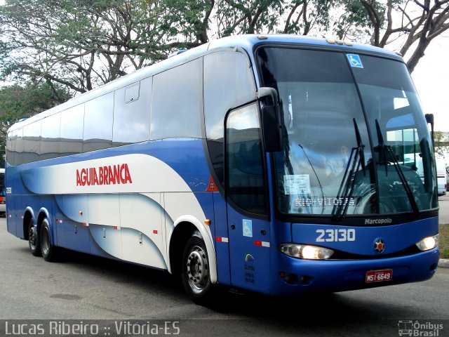 Viação Águia Branca 23130 na cidade de Vitória, Espírito Santo, Brasil, por Lucas  Ribeiro. Número da foto: #723048.