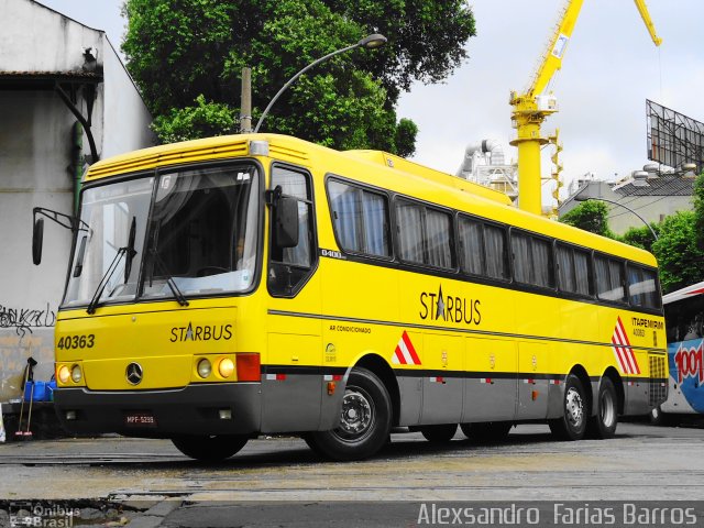 Viação Itapemirim 40363 na cidade de Rio de Janeiro, Rio de Janeiro, Brasil, por Alexsandro  Farias Barros. ID da foto: 723040.