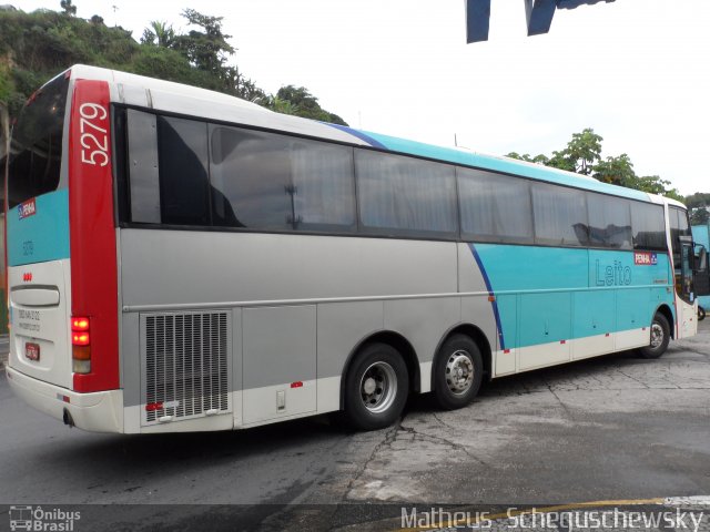 Empresa de Ônibus Nossa Senhora da Penha 5279 na cidade de Santos, São Paulo, Brasil, por Matheus  Scheguschewsky. ID da foto: 723260.