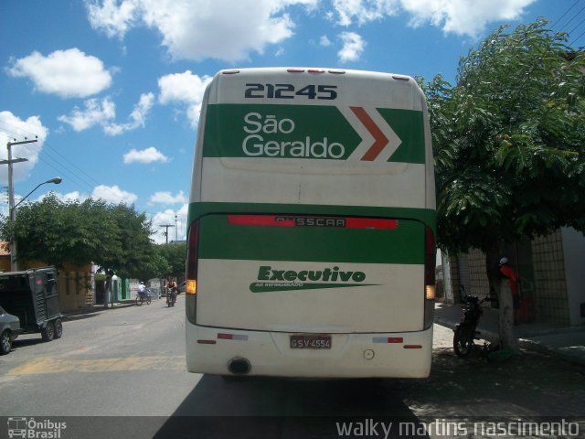 Cia. São Geraldo de Viação 21245 na cidade de Passa e Fica, Rio Grande do Norte, Brasil, por Walky Martins Nascimento. Número da foto: #723669.