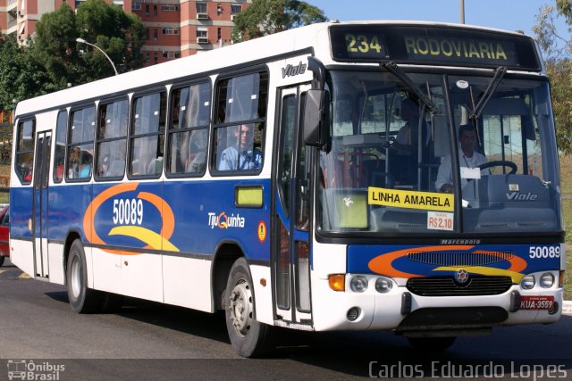 Tijuquinha - Auto Viação Tijuca 50089 na cidade de Rio de Janeiro, Rio de Janeiro, Brasil, por Carlos Eduardo Lopes. ID da foto: 723051.