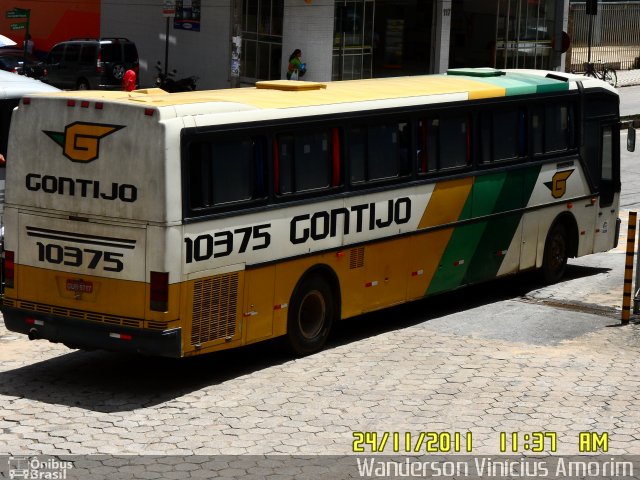 Empresa Gontijo de Transportes 10375 na cidade de Ipatinga, Minas Gerais, Brasil, por Wanderson Vinícius Amorim. Número da foto: #724249.