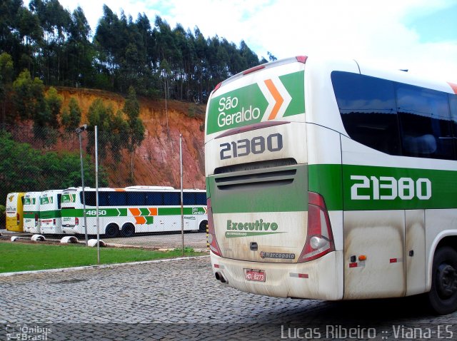 Cia. São Geraldo de Viação Garagem Viana na cidade de Viana, Espírito Santo, Brasil, por Lucas  Ribeiro. ID da foto: 725801.