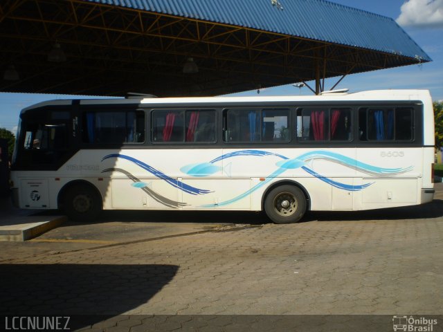 Viação Piracema de Transportes 8603 na cidade de São Miguel Arcanjo, São Paulo, Brasil, por Luis Nunez. Número da foto: #725417.