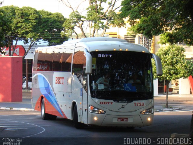 BBTT - Benfica Barueri Transporte e Turismo 1720 na cidade de Cianorte, Paraná, Brasil, por EDUARDO - SOROCABUS. Número da foto: #726033.
