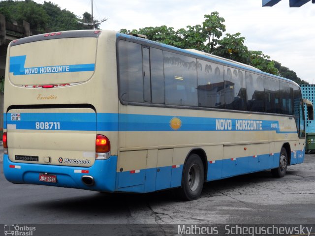 Viação Novo Horizonte 808711 na cidade de Santos, São Paulo, Brasil, por Matheus Scheguschewsky. Número da foto: #726801.