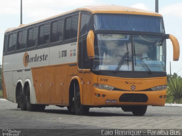Viação Nordeste 0700 na cidade de Campina Grande, Paraíba, Brasil, por Caio Henrique. Número da foto: #727492.