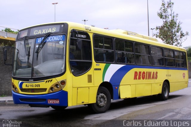 Auto Viação Reginas RJ 110.069 na cidade de Duque de Caxias, Rio de Janeiro, Brasil, por Carlos Eduardo Lopes. Número da foto: #728698.