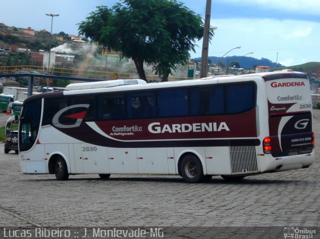 Expresso Gardenia 2830 na cidade de João Monlevade, Minas Gerais, Brasil, por Lucas  Ribeiro. Número da foto: #727400.