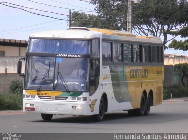 Empresa Gontijo de Transportes 15545 na cidade de Vitória da Conquista, Bahia, Brasil, por Fernanda Santos Almeida. Número da foto: #728212.
