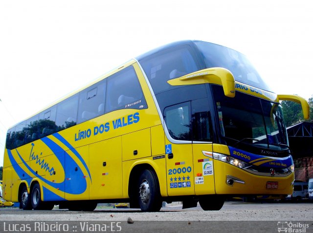 Viação Lírio dos Vales 20000 na cidade de Viana, Espírito Santo, Brasil, por Lucas  Ribeiro. Número da foto: #727425.